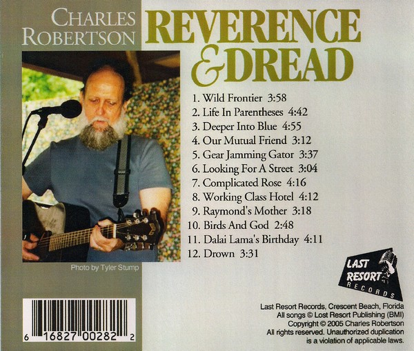 reverence and dread back cover